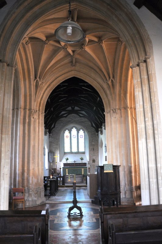 Arches in St Peters Church Willersey