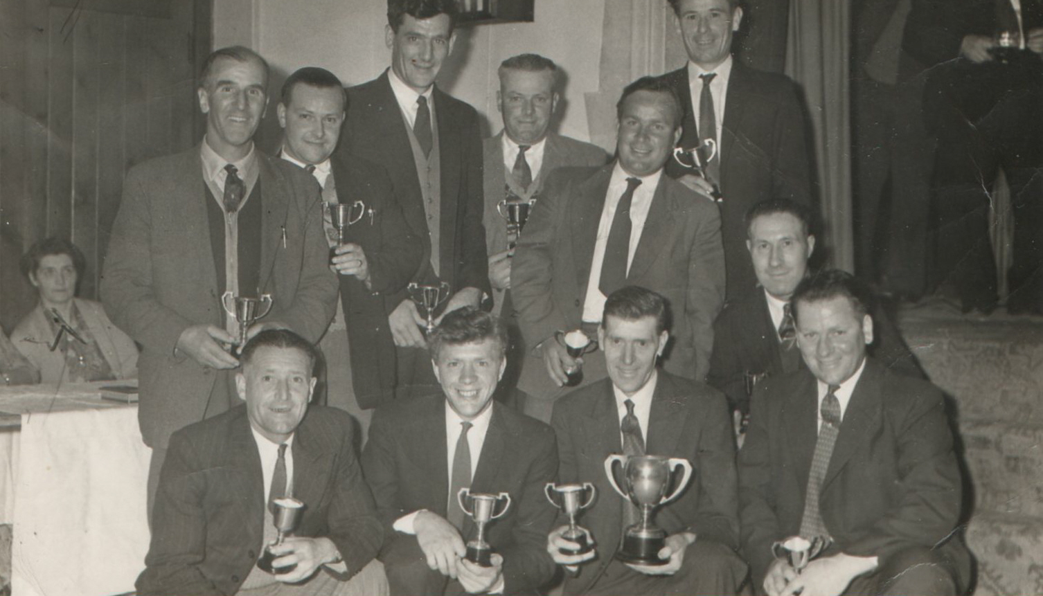 Willersey Cricket Team with Cups Won