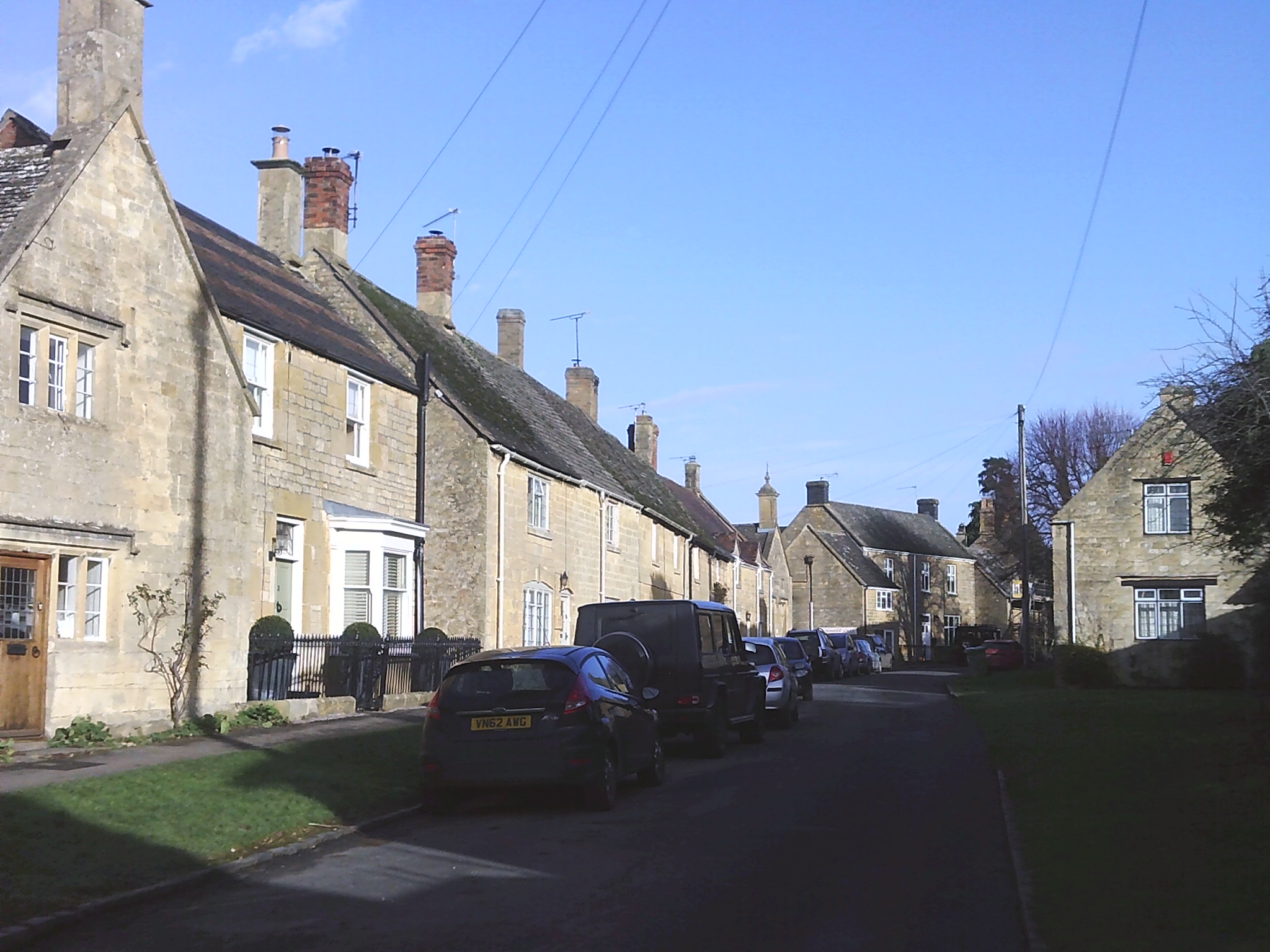 Houses in Church Street Willersey