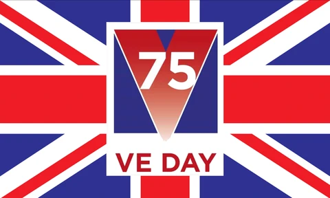 VE Day 2020 flag